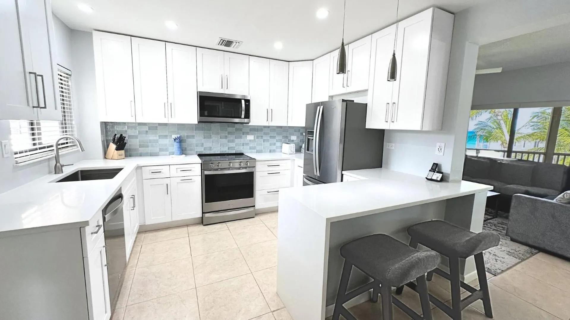 شقة 3Bed Oceanview With Pool On Dog City